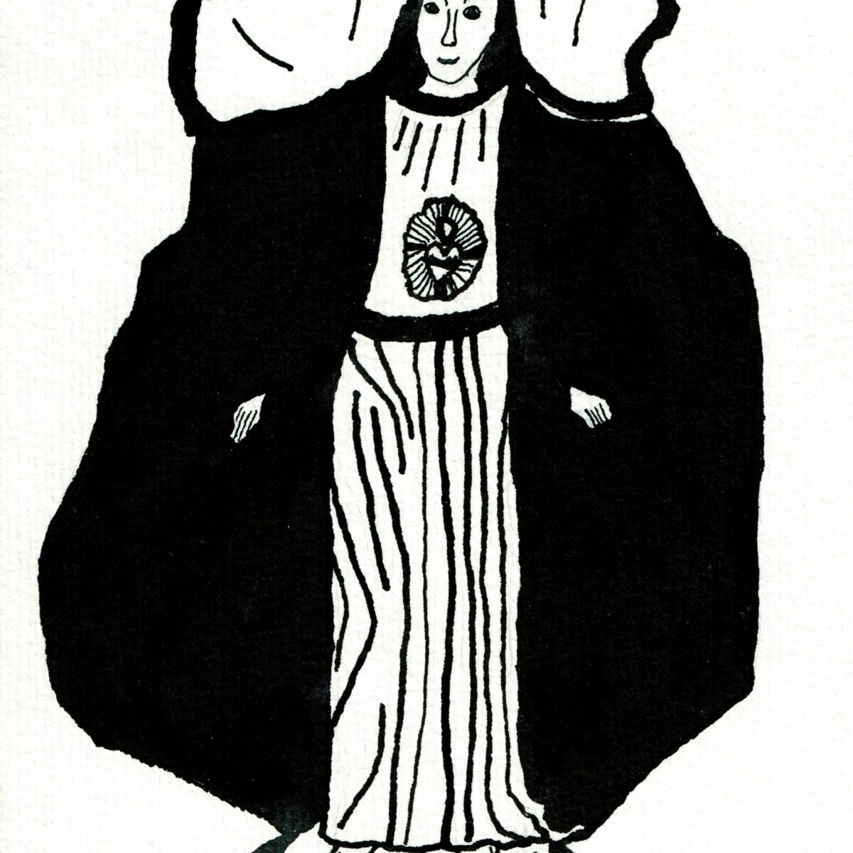 Mutter Maria Tusche